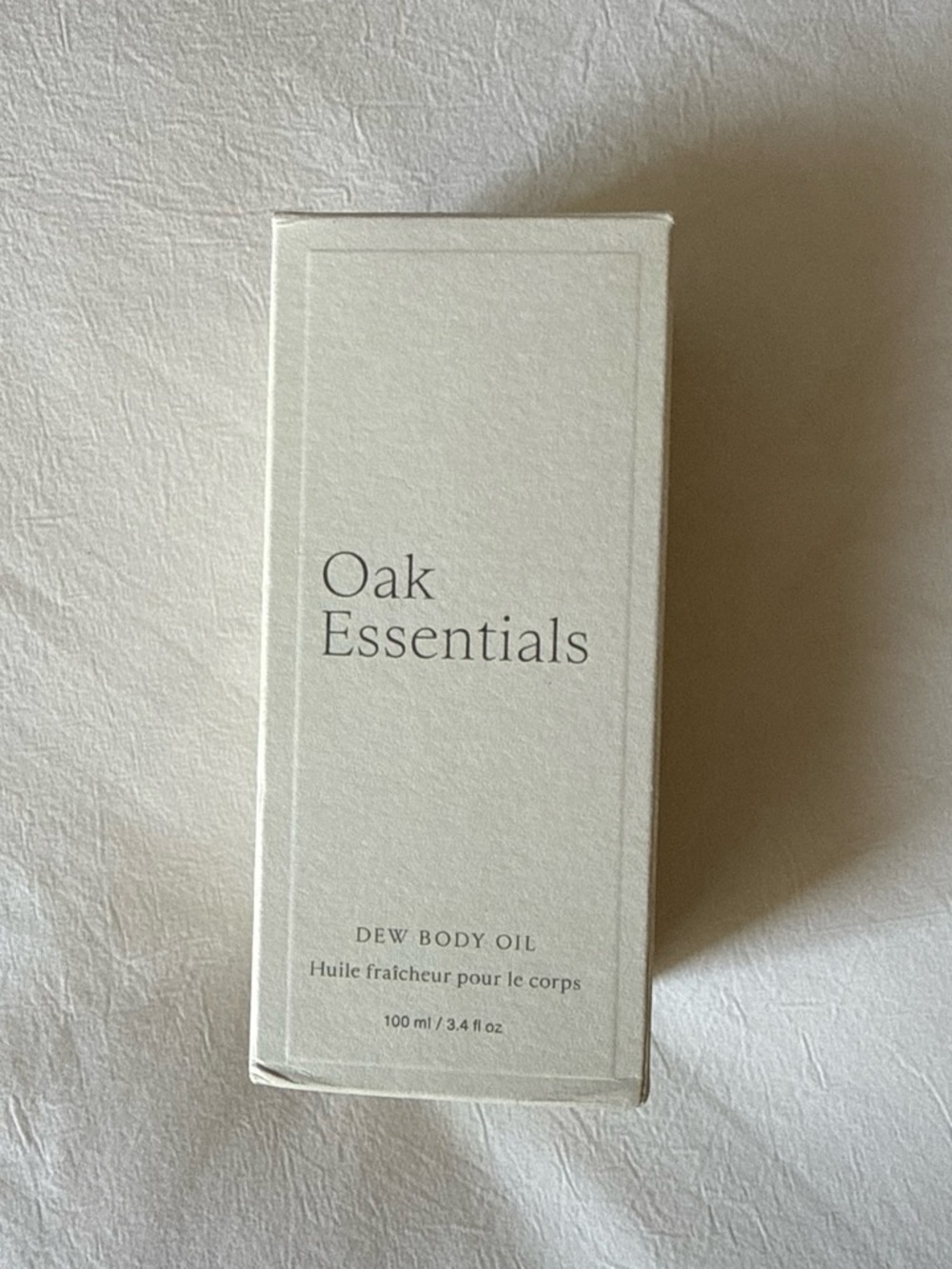NIB Oak Essentials Dew Body Oil — Full Size